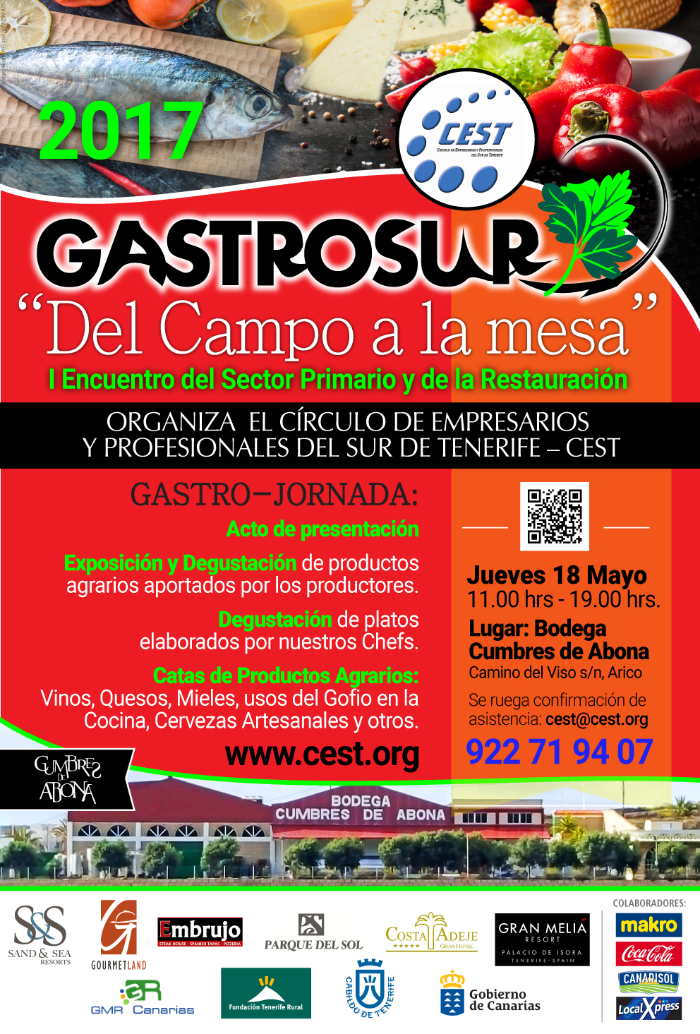GASTROSUR: “DEL CAMPO A LA MESA” I ENCUENTRO ENTRE PROFESIONALES DEL SECTOR PRIMARIO Y LA RESTAURACIÓN
