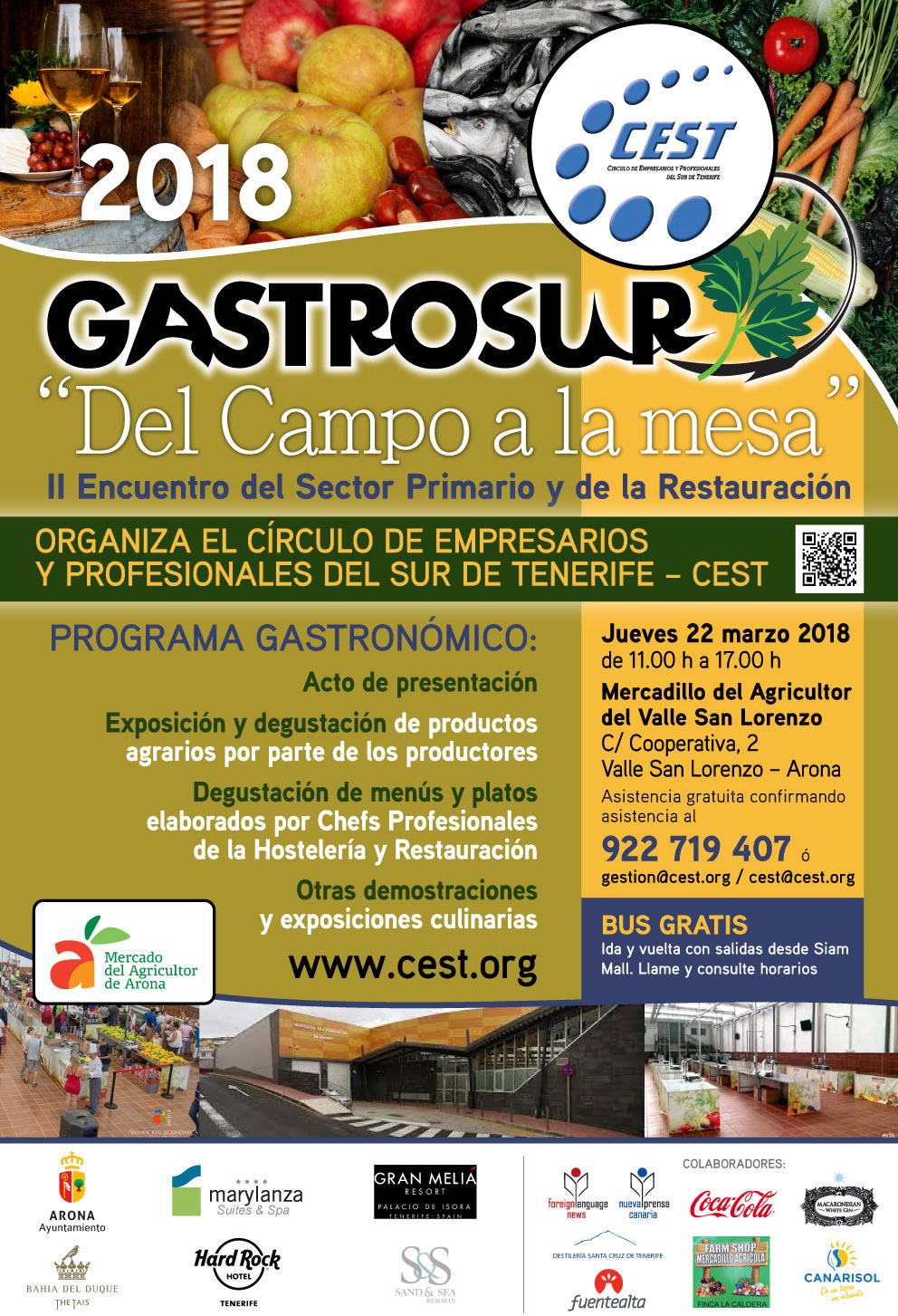 El CEST reunirá a los principales agentes del sector primario, restauración y hostelería en `Gastrosur´