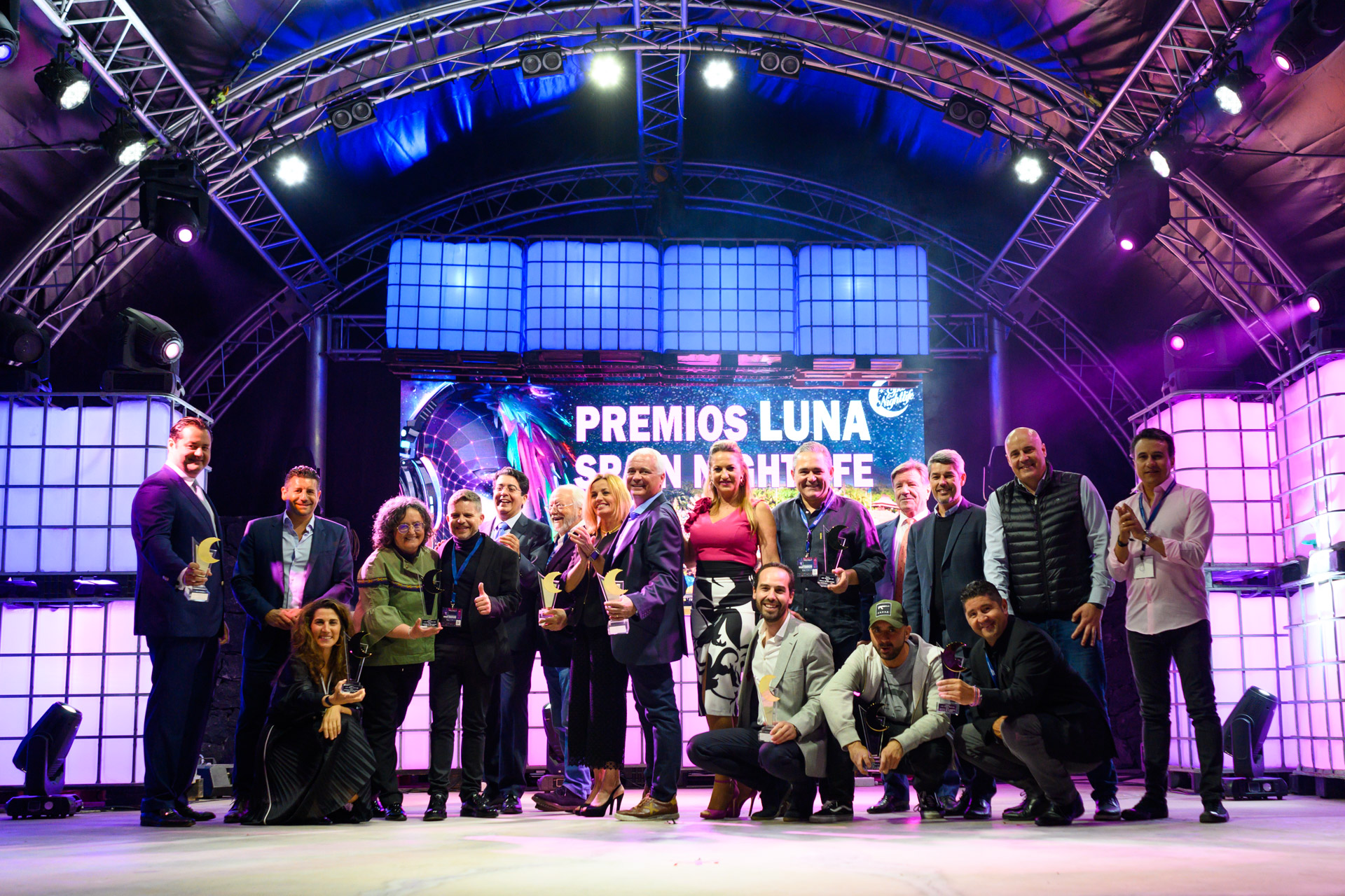Spain Nightlife entrega sus premios LUNA 2019 a la excelencia en el ocio nocturno