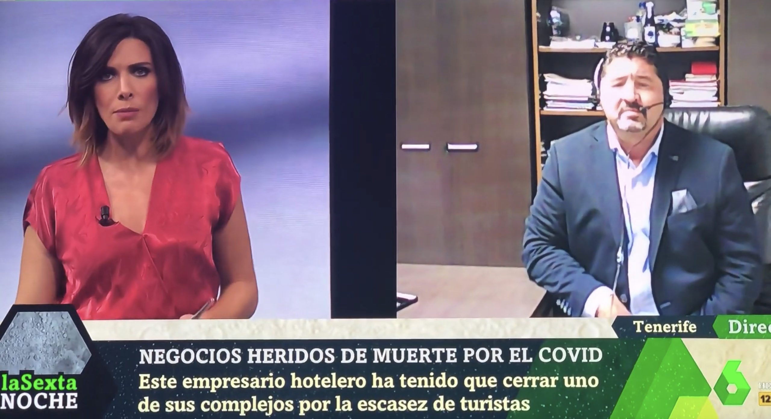 El Presidente del Cest, Roberto Ucelay, participa en el programa “La Sexta Noche” en el que defiende la necesidad de los test en los puertos y aeropuertos de Canarias, entre otras medidas imprescindibles para salvar el turismo y la economía del archipiélago.