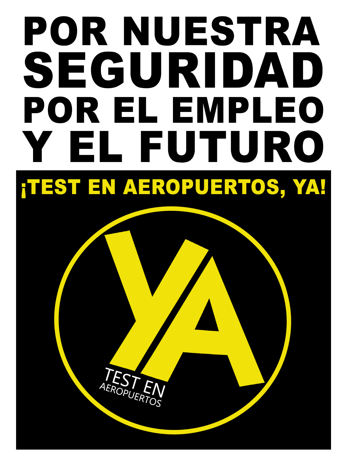 Nota de Prensa. El CEST reclama que los test en aeropuertos y puertos se hagan a todos los viajeros, independientemente de su procedencia o motivo del viaje
