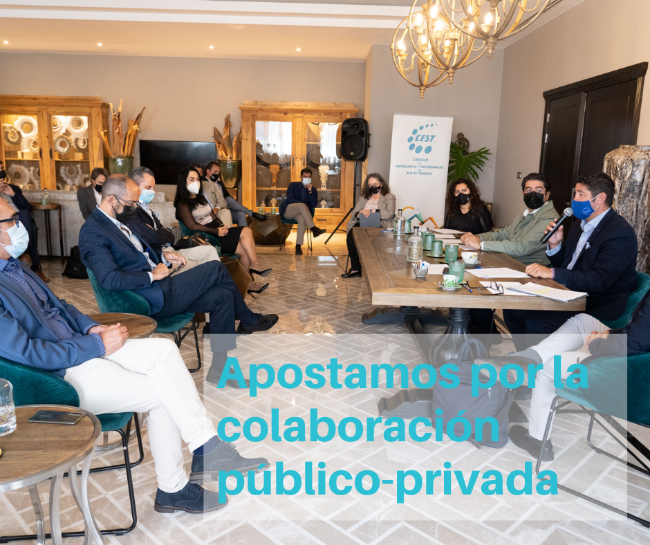 El Cest cree que  la colaboración entre las administraciones públicas y el sector privado es clave para reactivar la economía de Tenerife. Este viernes hemos tendido la mano al  Presidente del Cabildo de Tenerife, Pedro Martín, para crear un grupo de trabajo con Turismo de Tenerife que gestione proyectos que puedan beneficiarse de los fondos europeos «Next Generation».