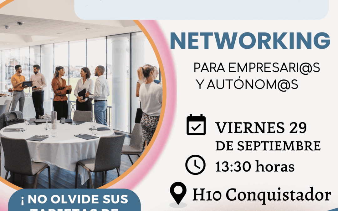 El CEST organiza un nuevo Networking el próximo viernes 29 de septiembre de 2023 en el Hotel H10 Conquistador en Playa de Las Américas.