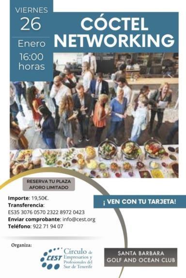 EL CEST ORGANIZA EL PRIMER NETWORKING DEL AÑO 2024 ¡COMIENZA EL AÑO CON NUEVOS CONTACTOS!